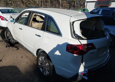 2012 Acura Mdx Advance Package from USA, damaged, VIN 2HNYD2H87CH524088